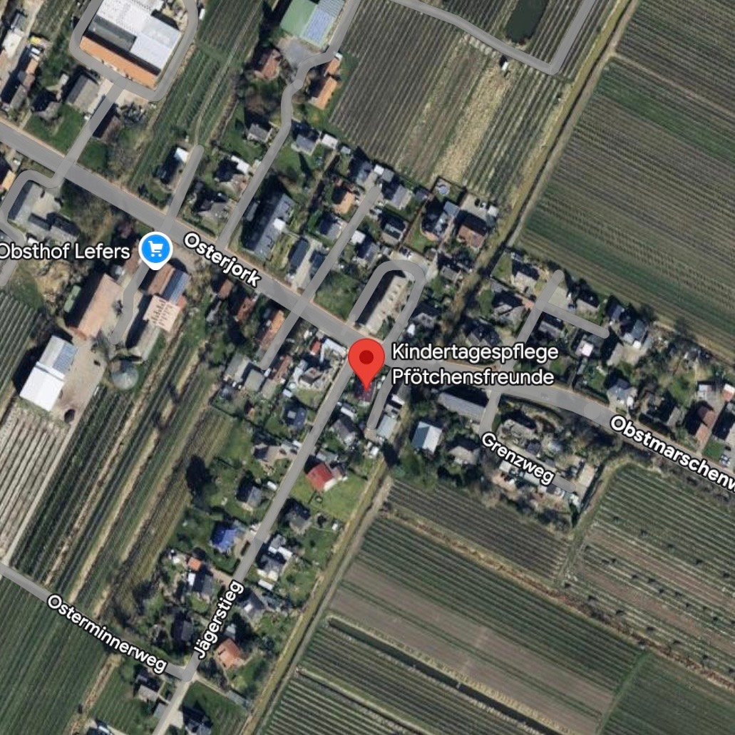 Karte Standort Jägerstieg 1, Jork